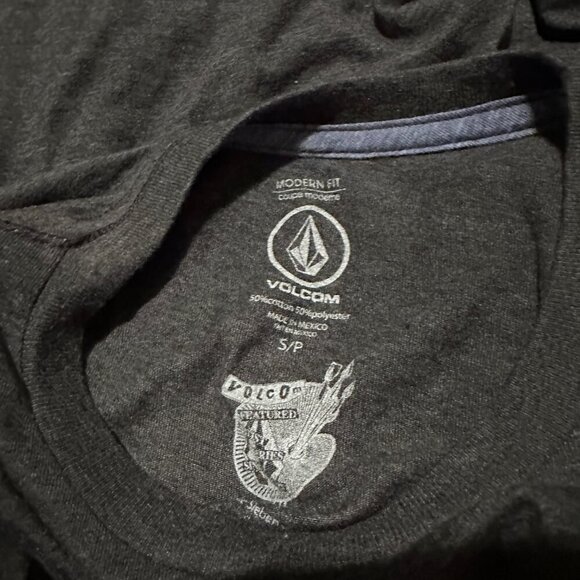 Volcom Michael Sieben Fresh Cuts Snake Gray Short Sleeve T-Shirt Men's Sz Small - Picture 15 of 16